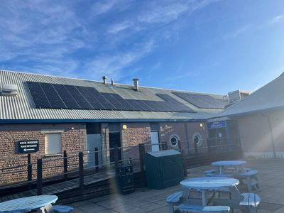 Barrow Dock Museum ERDF Funded PV Installation