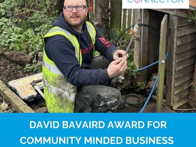 Rothwell Plumbing Services Group Receives David Bavaird Award for Exemplary Community Support in North Tyneside